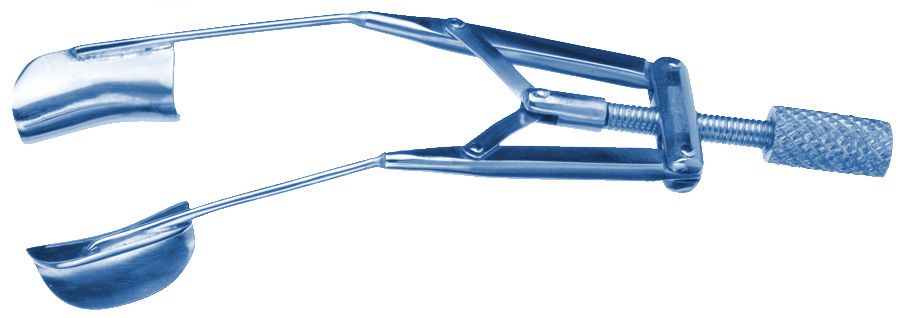 Lieberman Lid Speculum w/ Solid Blades(Titanium)